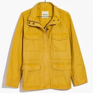 NWOT Madewell Surplus‎ Jacket in Nectar Gold Size Medium